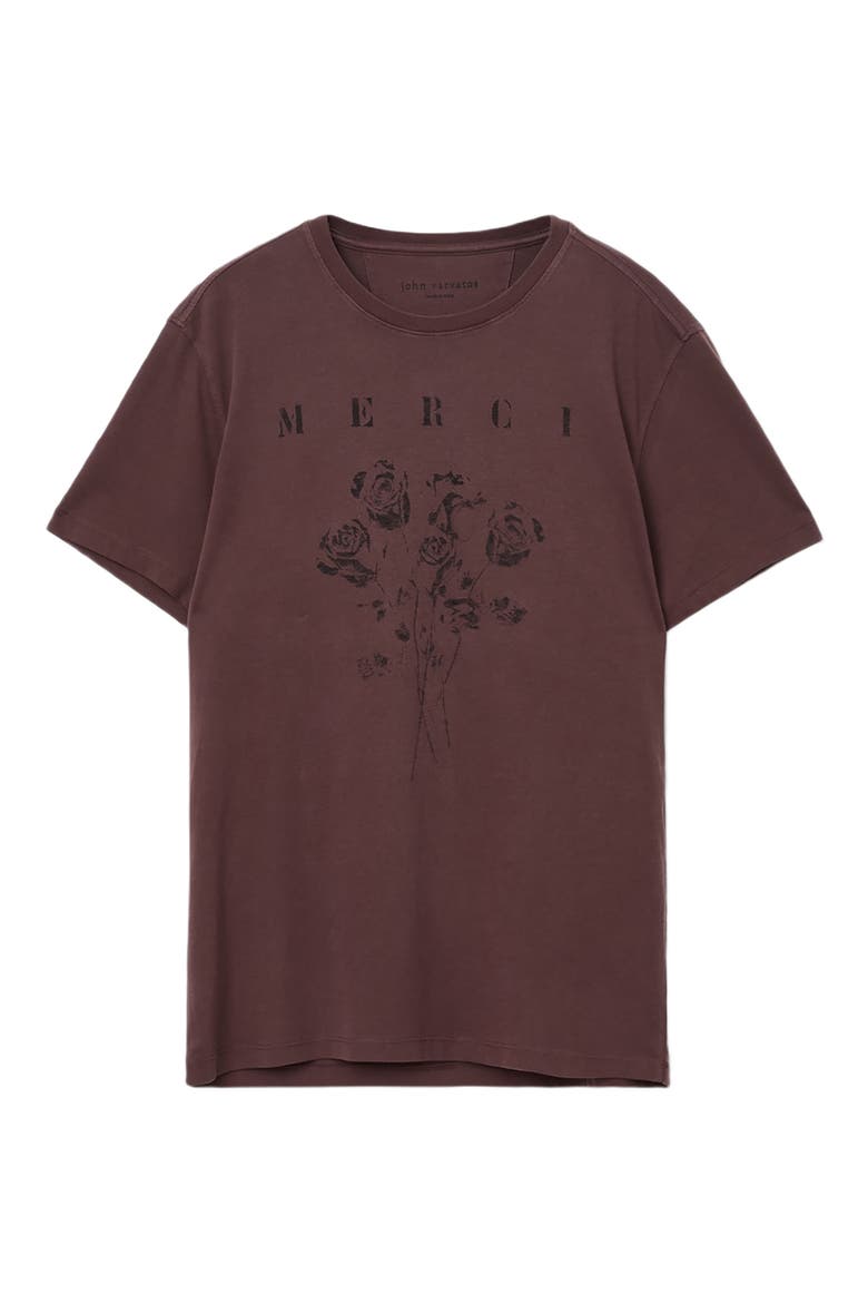 Merci Graphic T-Shirt, Alternate, color, MERLOT
