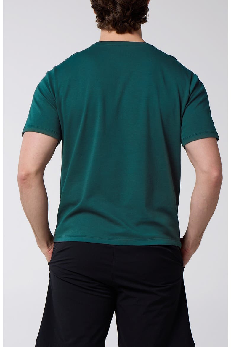 Centerline Active Lifestyle You Know You Play Tee, Alternate, color, Racing Green