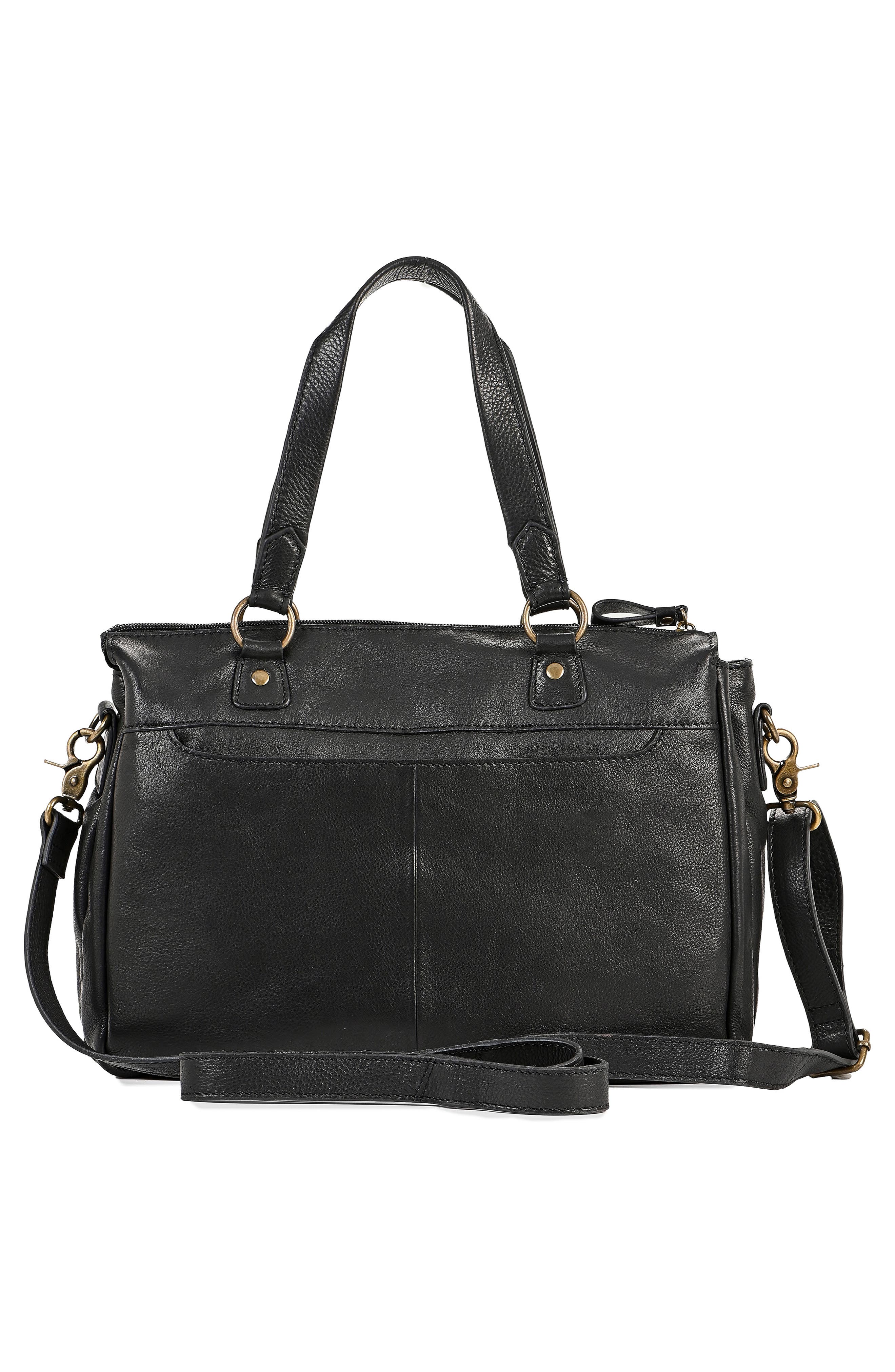 Børn Paulus Leather Satchel, Alternate, color, 