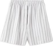 MANGO Stripe Pajama Shorts