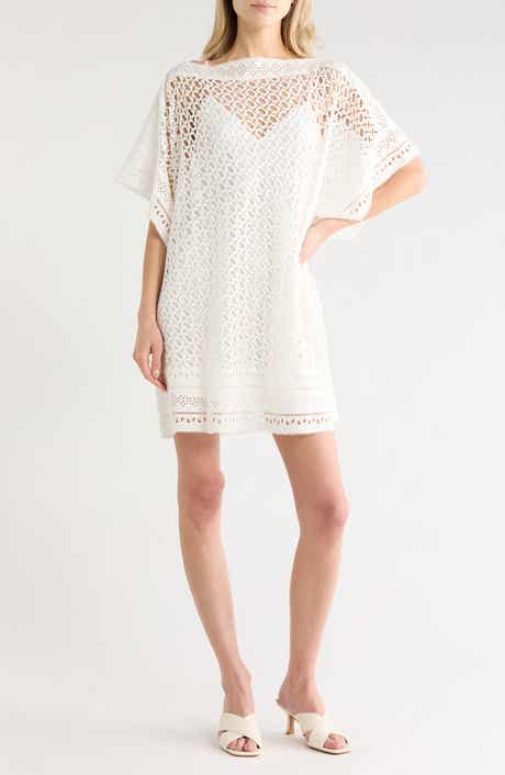 DVF Lilia Openwork Knit Dress