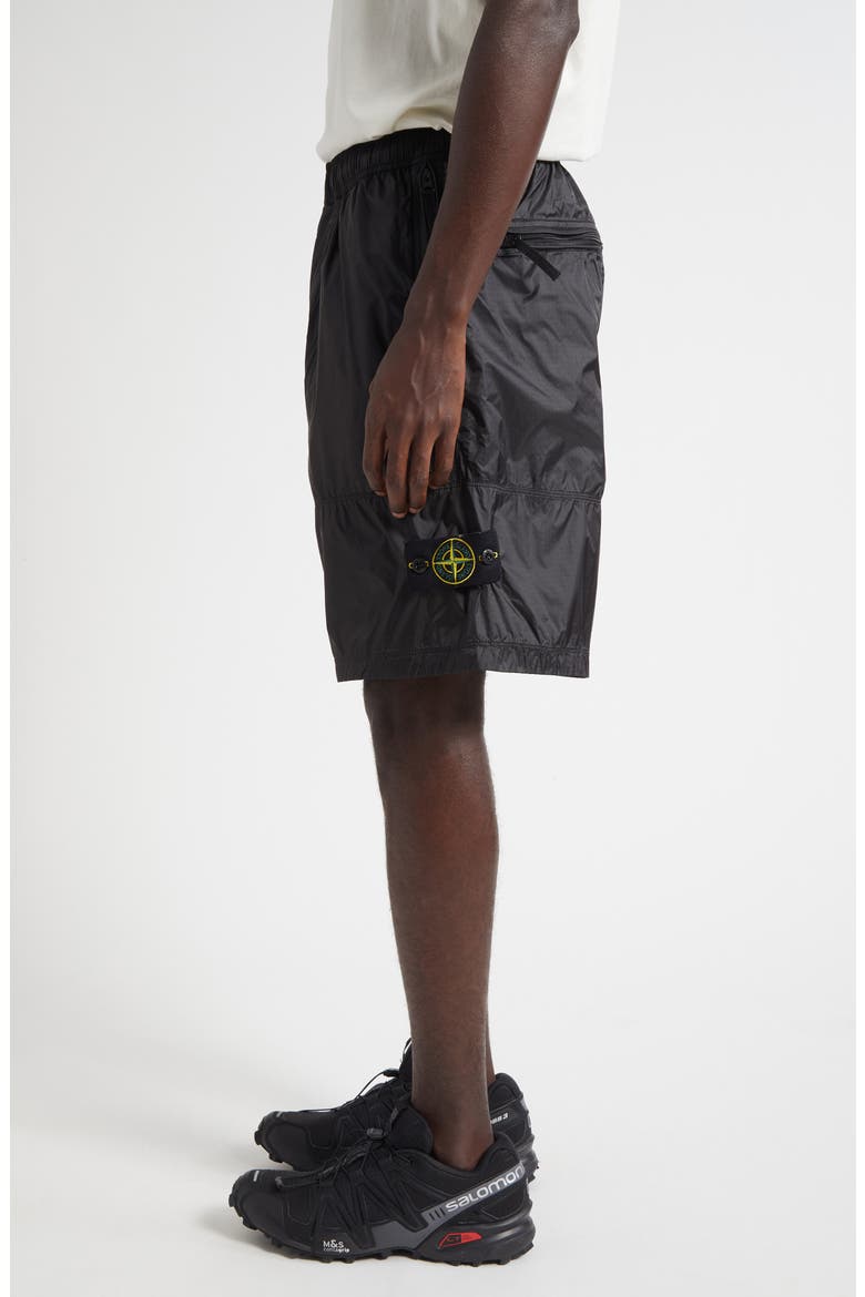 Compass Badge Shorts, Alternate, color, V0062 LEAD GREY