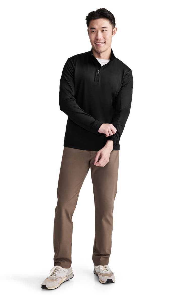 Mens EverActive 1/4 Zip, Alternate, color, Black