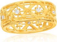 SUZY LEVIAN Golden Helix Cutout Ring