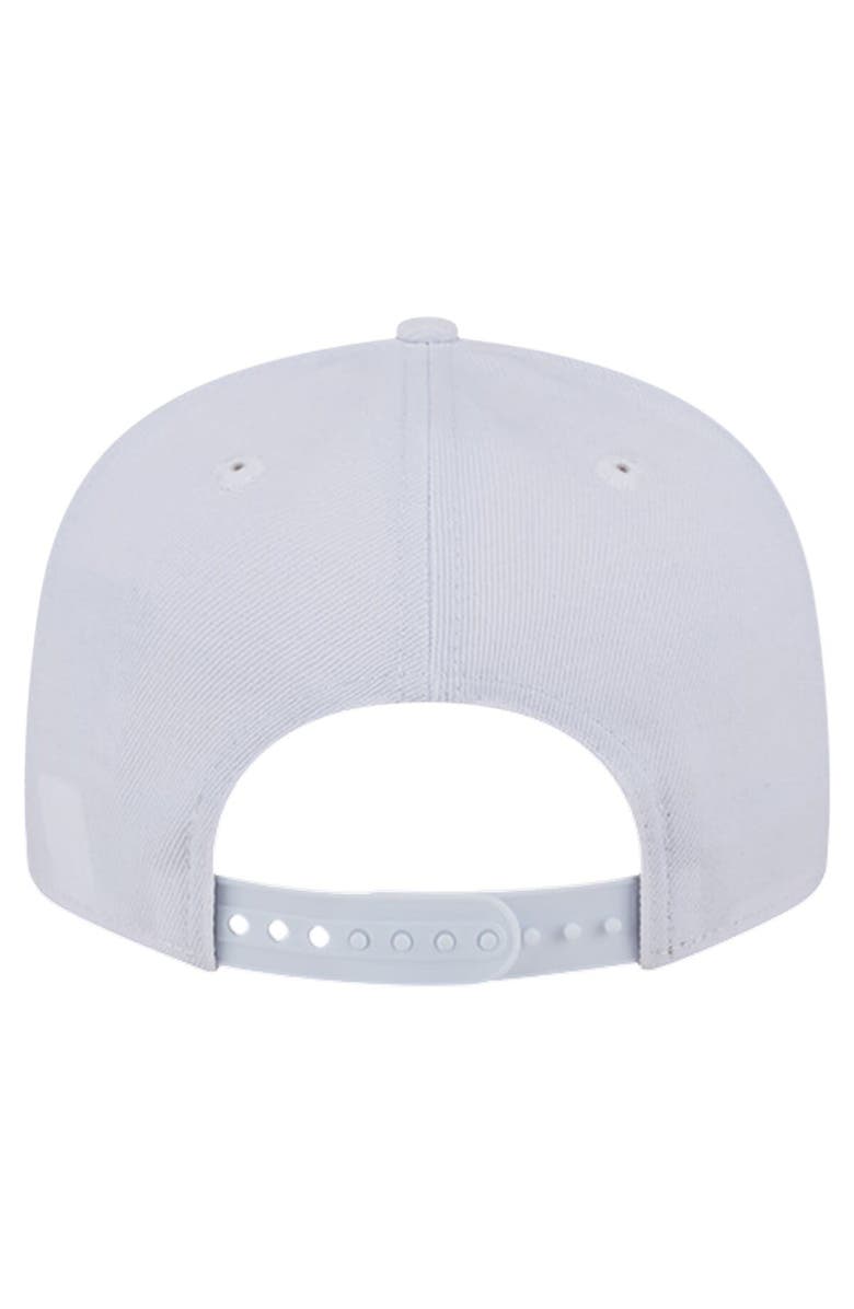 New Era Men's New Era Baltimore Ravens Main White on White 9FIFTY Snapback Hat, Alternate, color, White