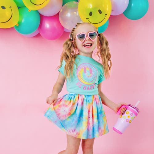 Sweet Wink Tie Dye Tutu In Multicolor