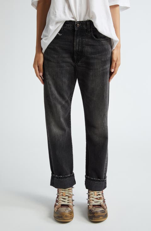 Boyfriend Jeans (Alton Black)