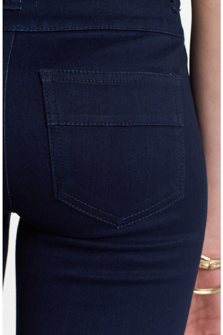 High Waist Skinny Jeans, Alternate, color, DARK RINSE