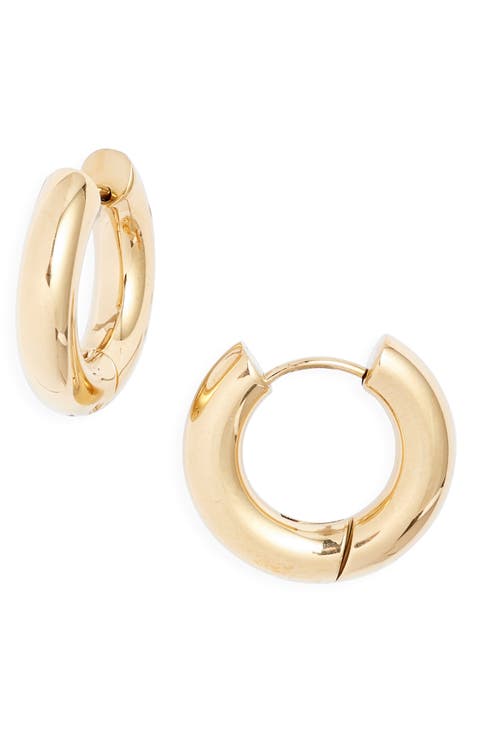 Waterproof Chubby Hoop Earrings