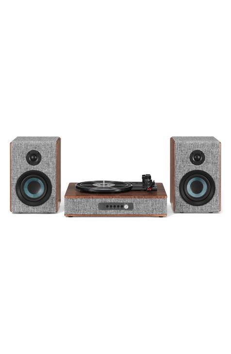 Aria Bluetooth® Record Player & Speakers