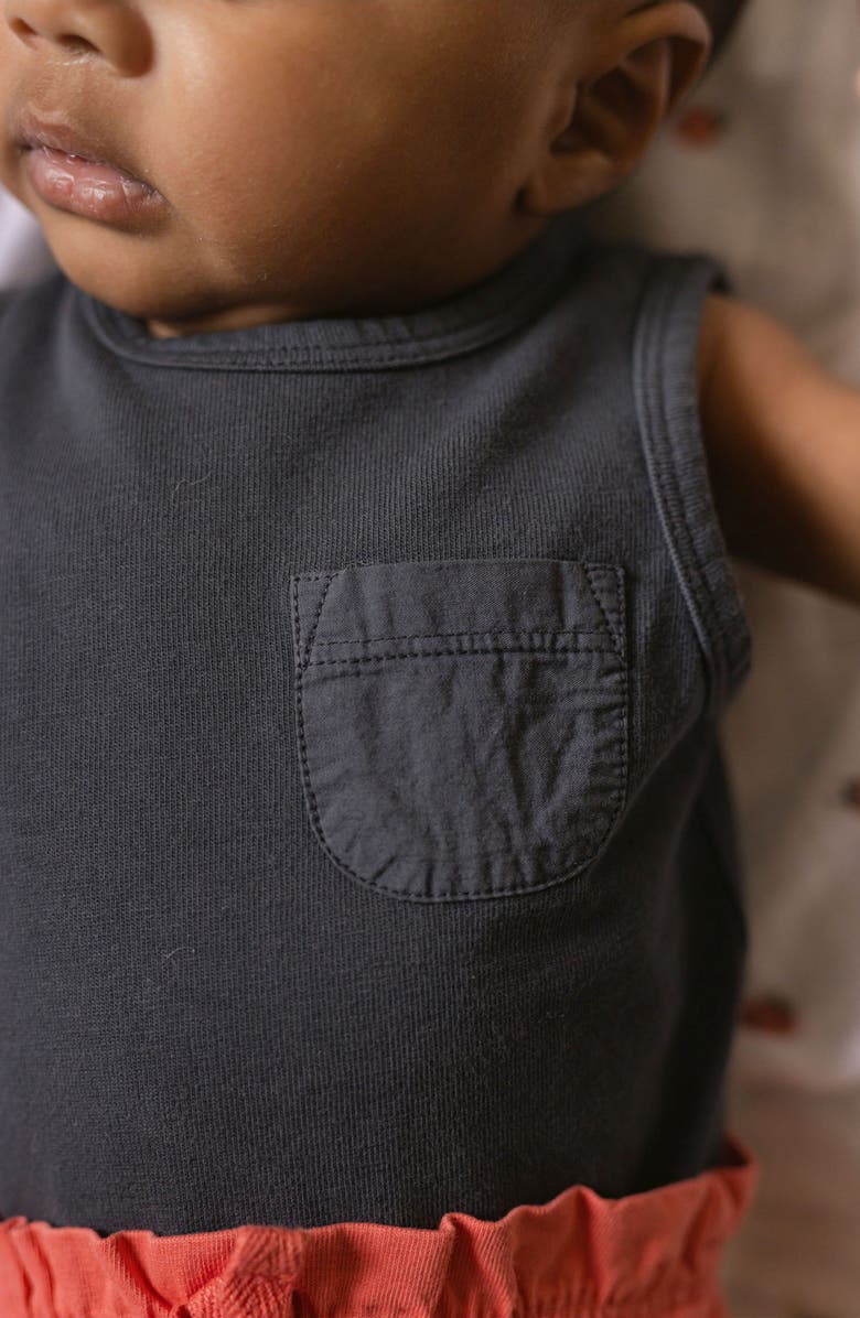 Pehr Garment Dyed Tank Bodysuit, Alternate, color, 