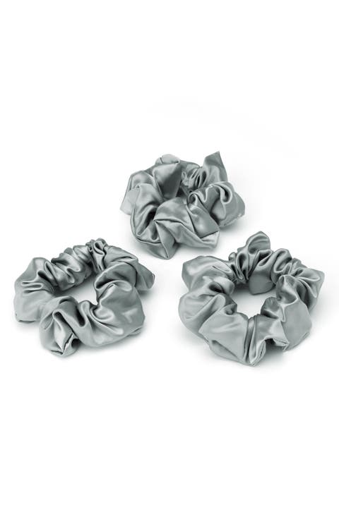 3-Pack Silk Scrunchies