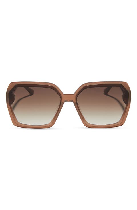 63mm Presley Square Sunglasses