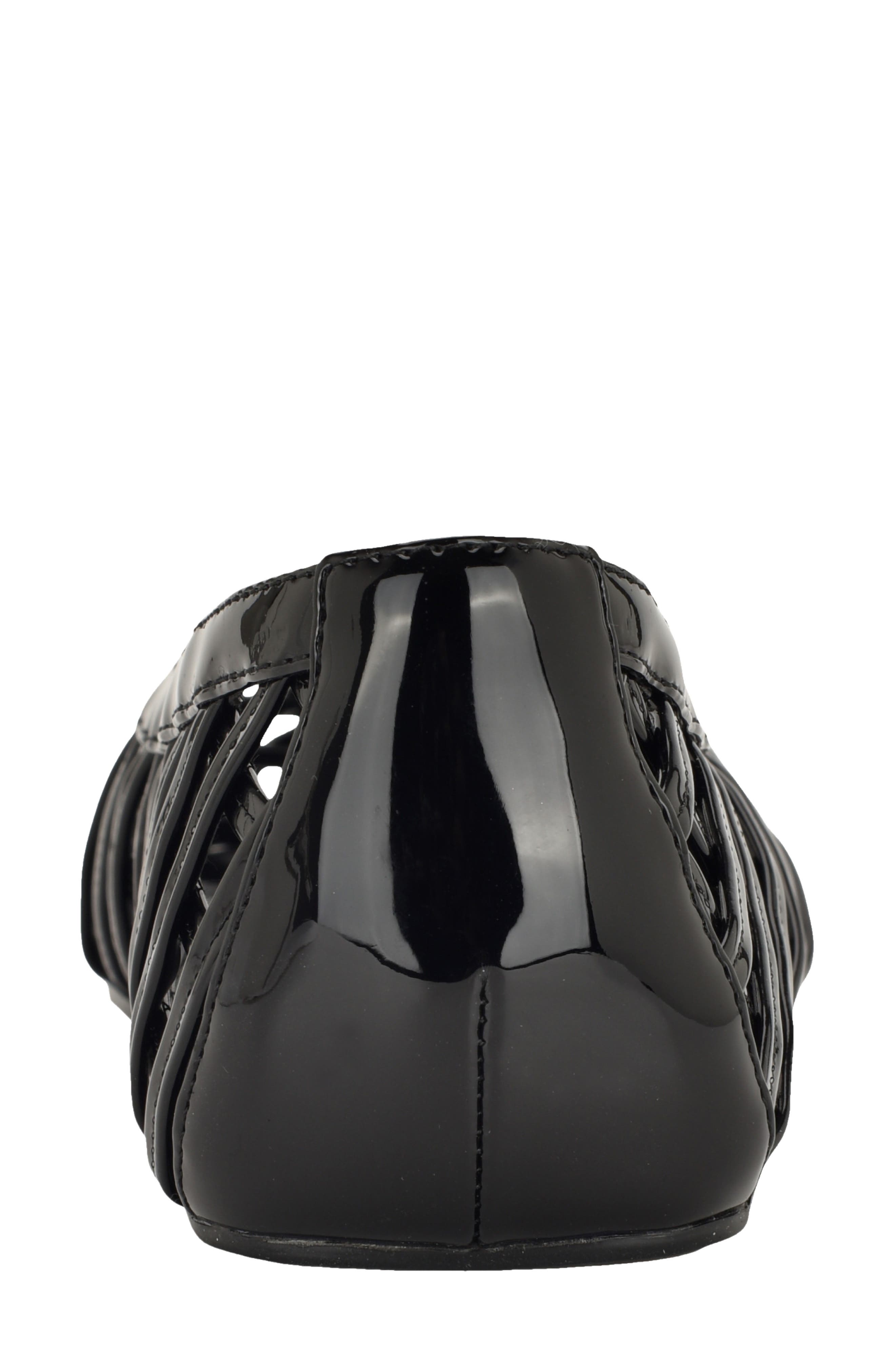 Nine West Dippy Woven Flat, Alternate, color, Black