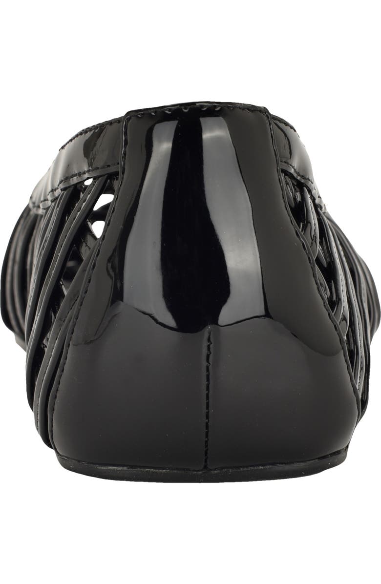 Nine West Dippy Woven Flat, Alternate, color, Black