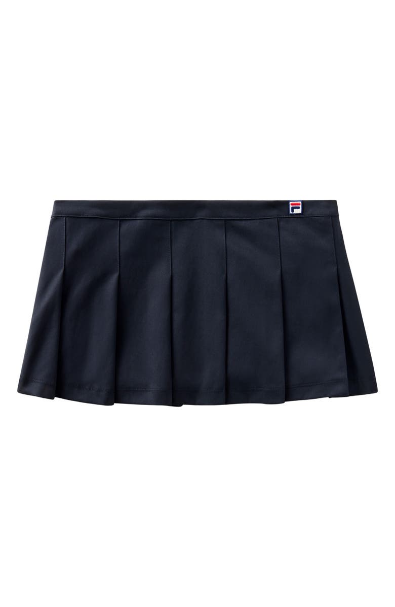 FILA x Hailey Pleated Miniskirt, Alternate, color, Black