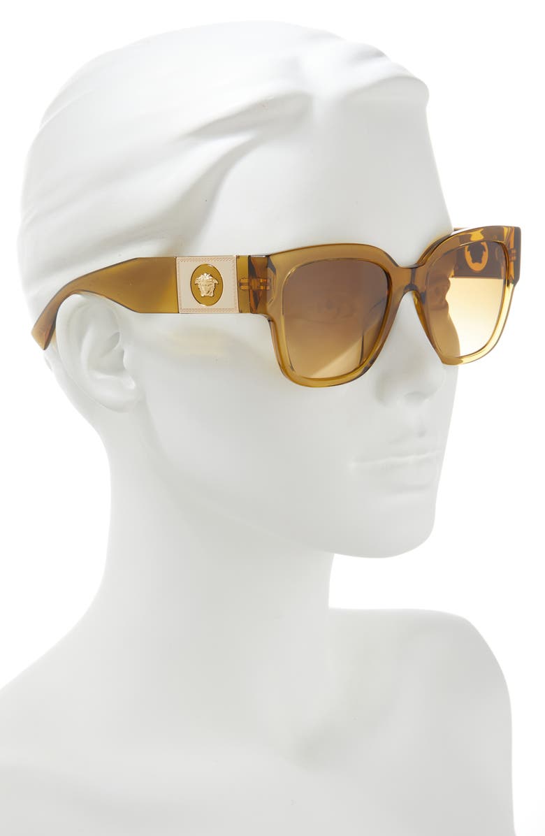 Versace 54mm Pillow Sunglasses, Alternate, color,