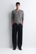 COS Pleated Relaxed-Fit Tapered Corduroy Pants