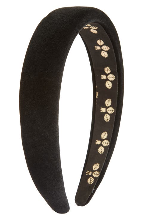 Adaline Padded Velvet Headband