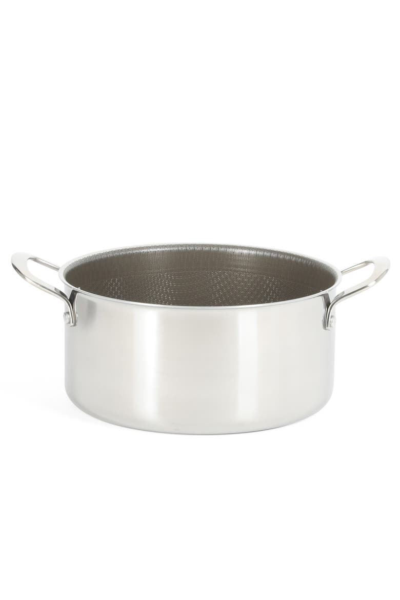 Badgley 10-Piece Nonstick Tri-Ply Cookware Set, Alternate, color, Stainless