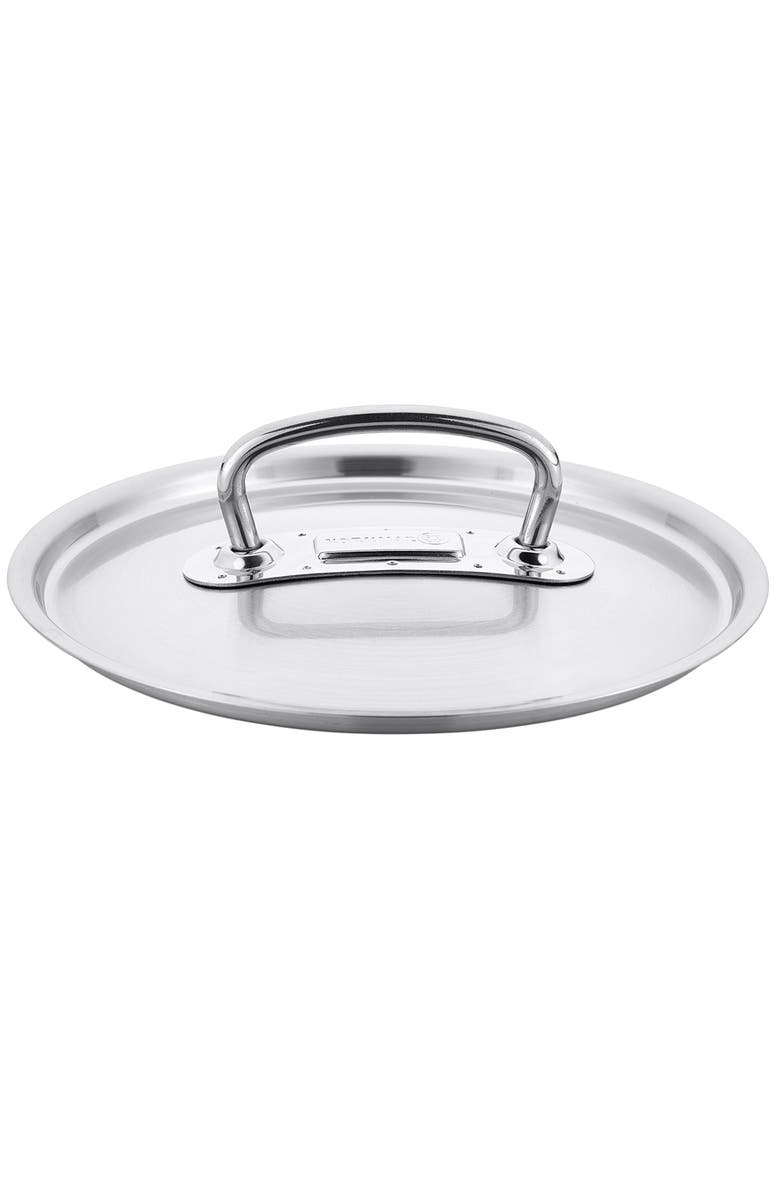 Korkmaz Proline Professional Series 6.2 Liter Stainless Steel Casserole with Lid, Alternate, color, Metallic Silver