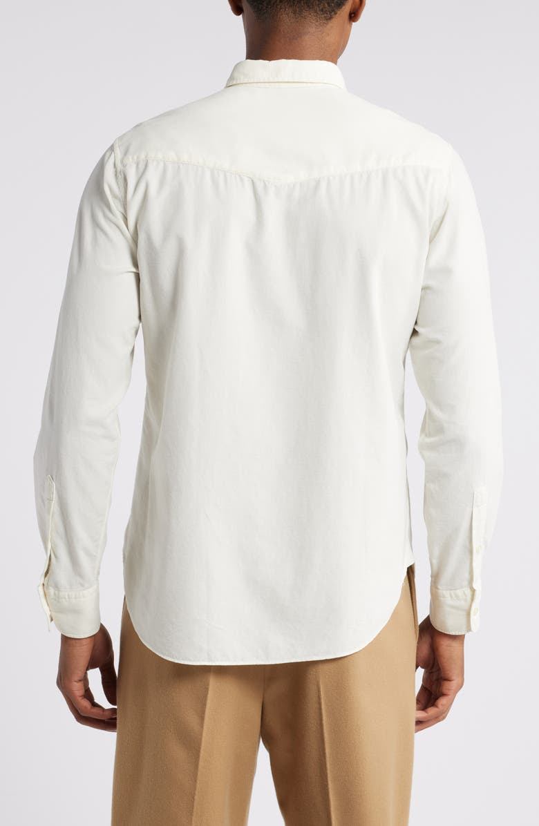 Officine Générale Lipp Corduroy Button-Up Shirt, Alternate, color, 