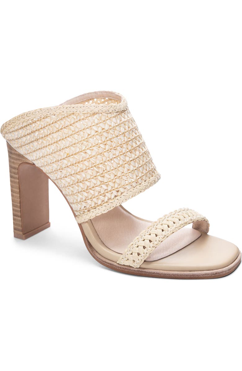 42 Gold Linx Straw Sandal, Main, color,