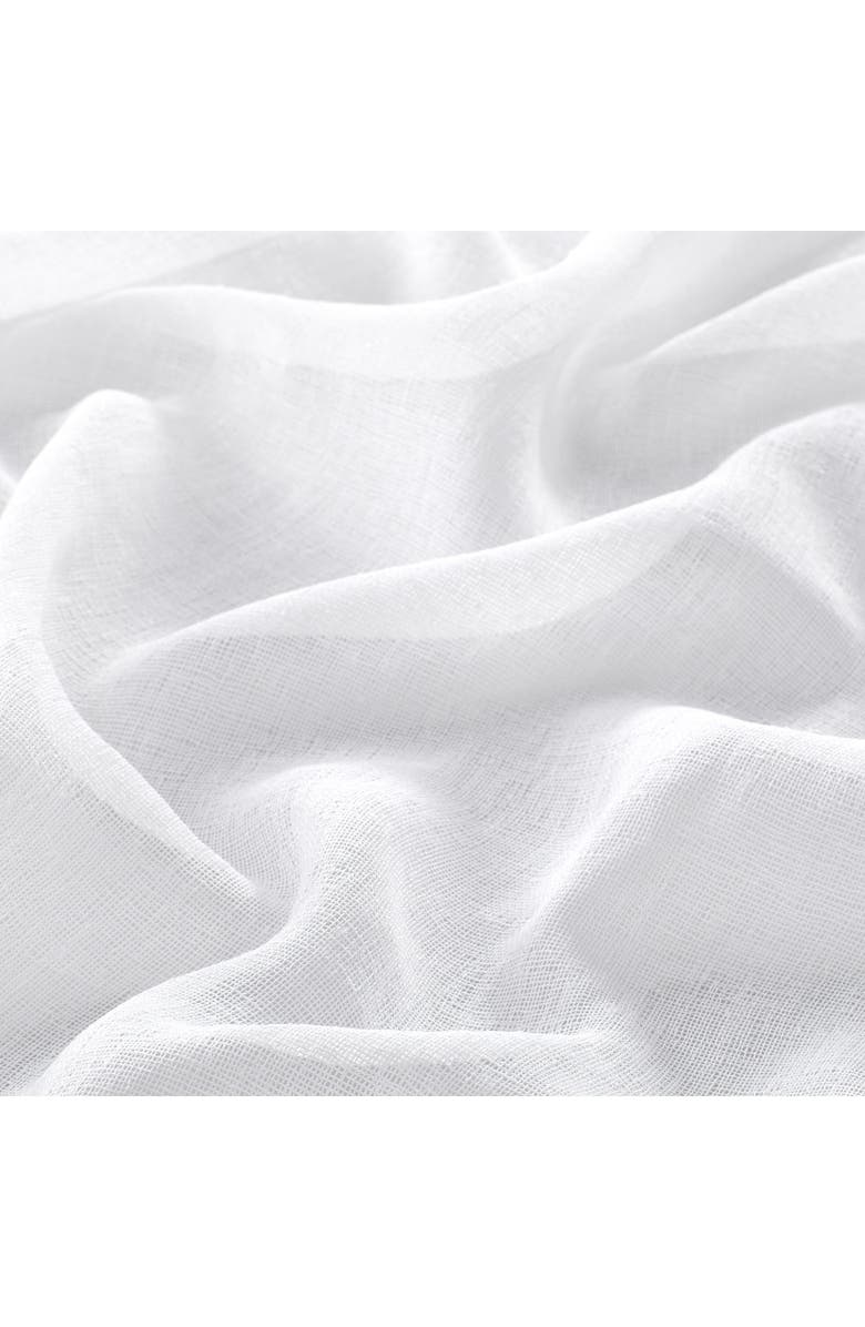 DAINTY HOME Tassel Trim Shower Curtain, Alternate, color,