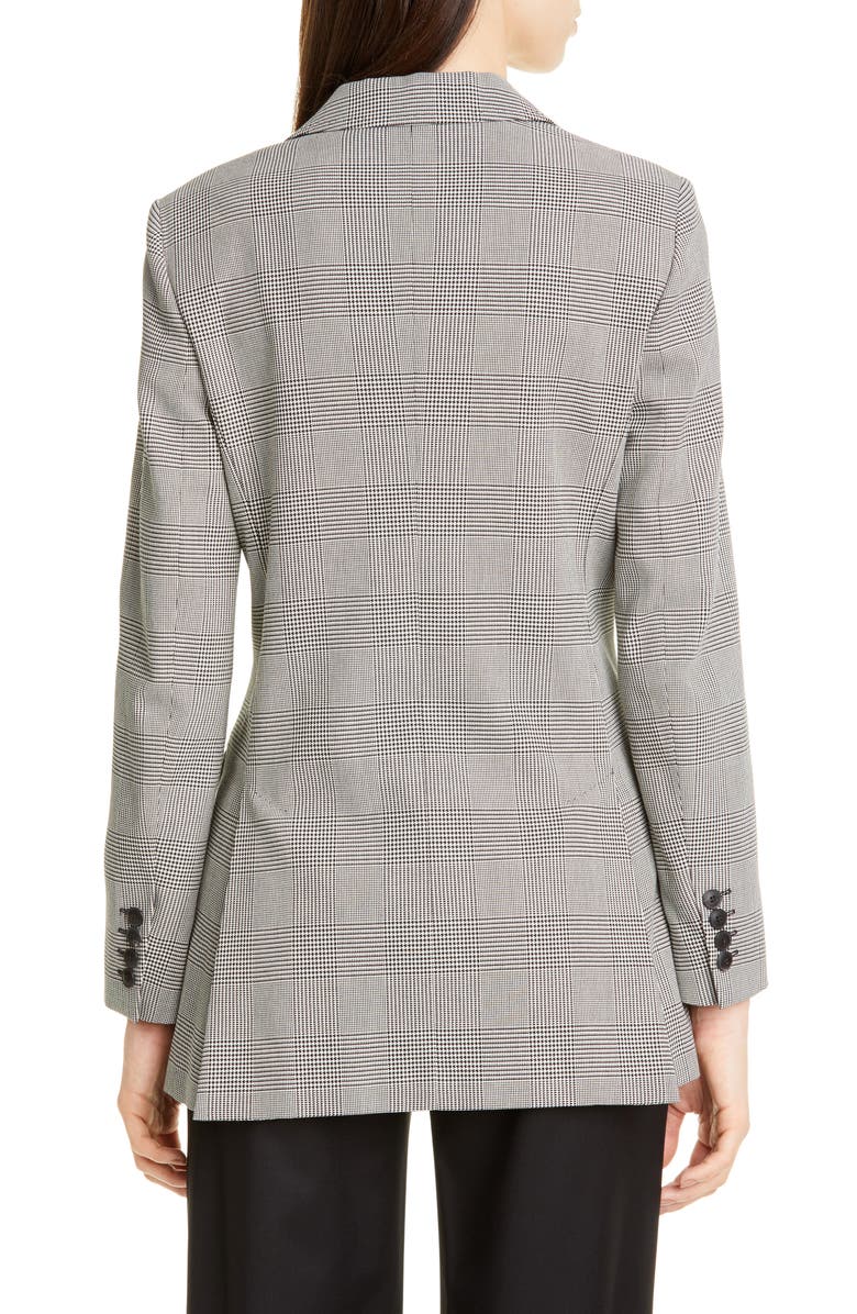 Max Mara Angelo Glen Plaid Cotton Jacket, Alternate, color,