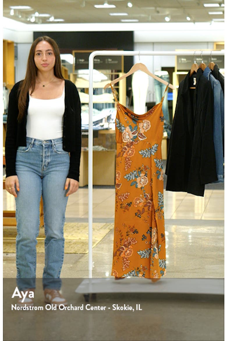 Alejandra Floral Print Midi Dress video