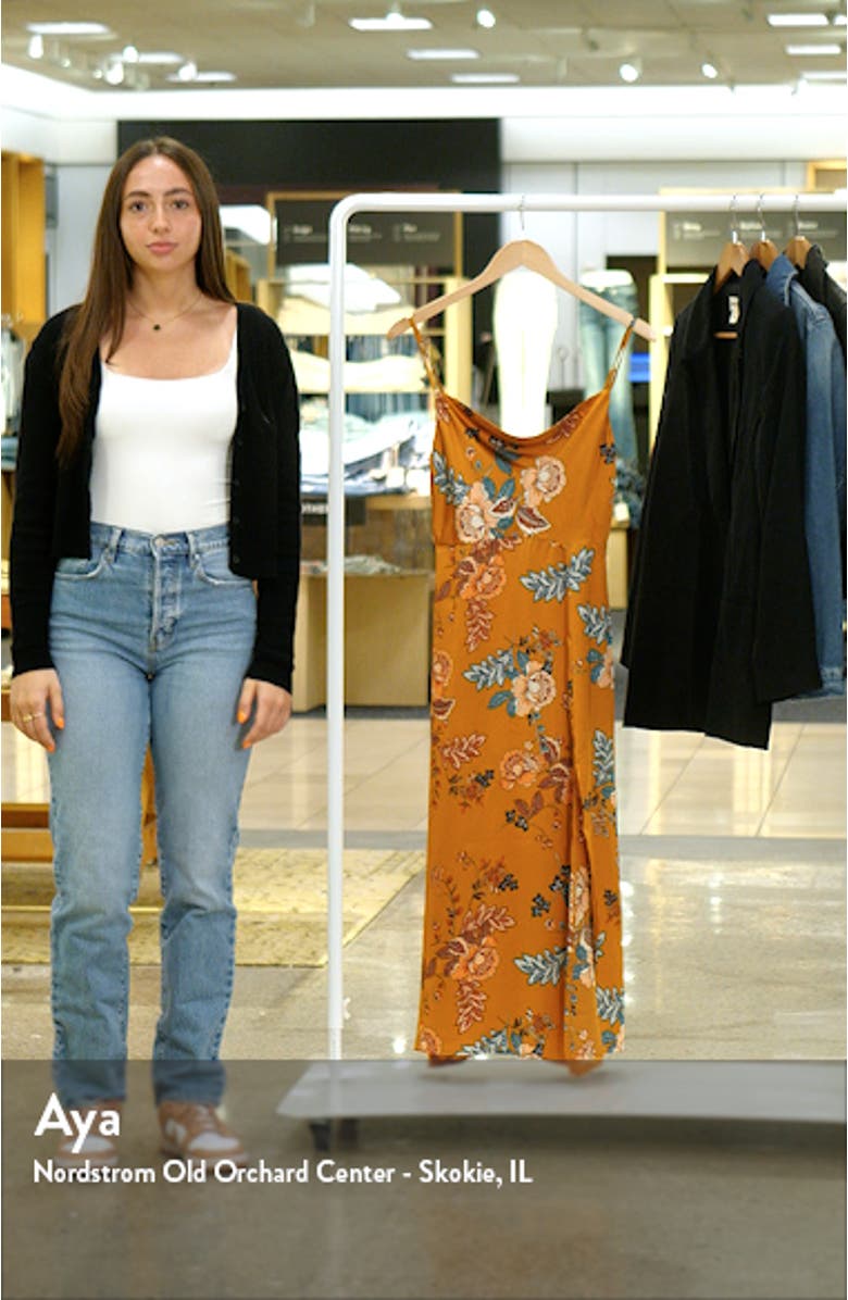 Alejandra Floral Print Midi Dress, sales video thumbnail