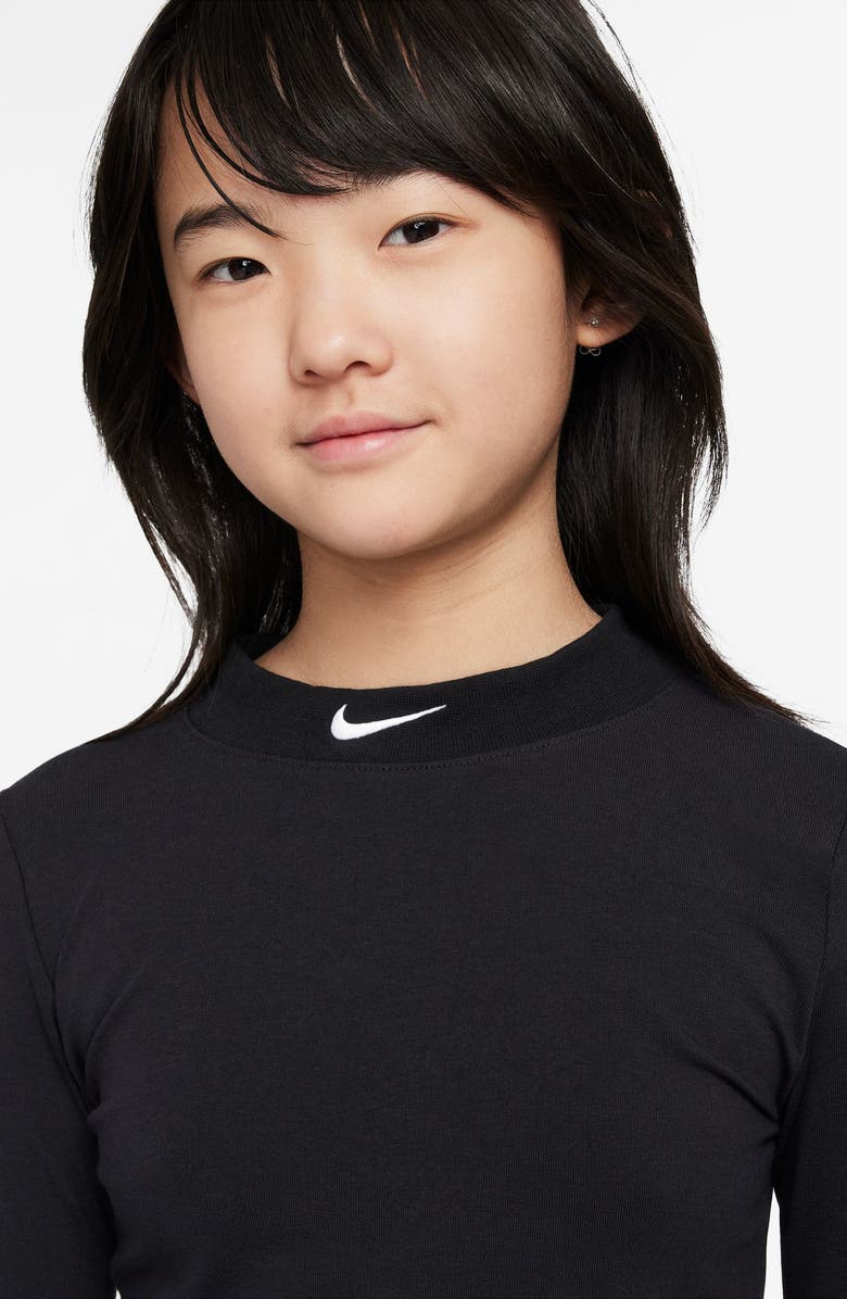Nike Kids' Sportswear Long Sleeve Stretch T-Shirt, Alternate, color, 