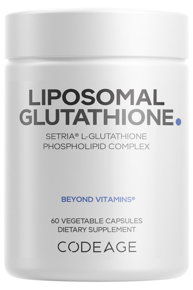 Liposomal Glutathione Setria® L-Glutathione Supplement, Main, color, White