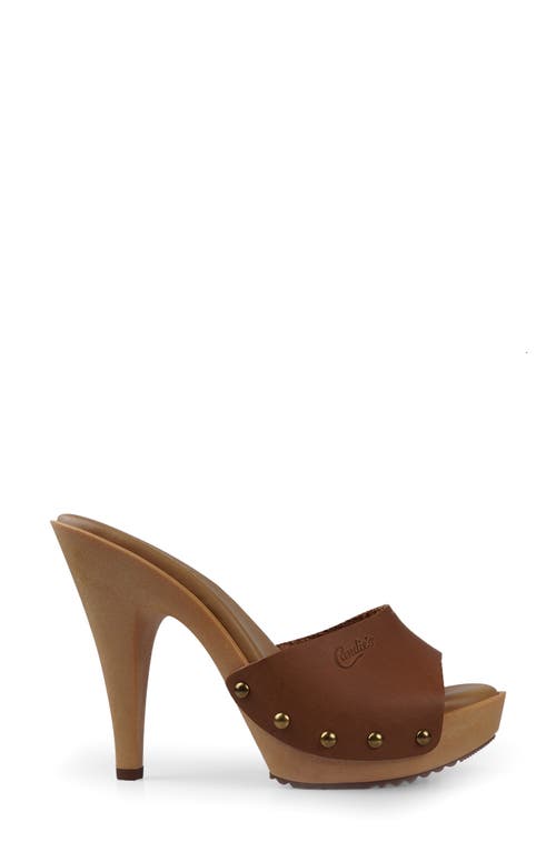 Candies Candie's Viviana Platform Sandal In Cognac