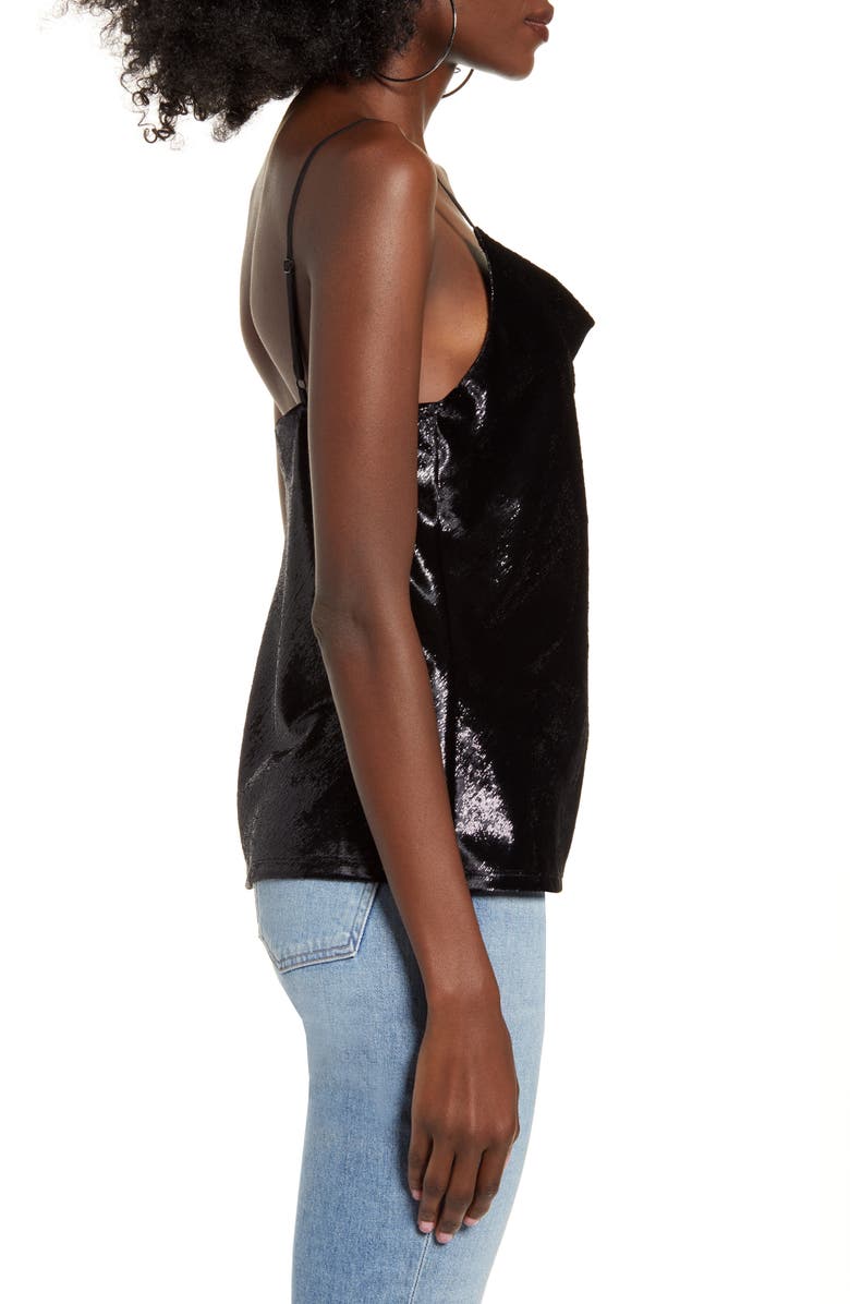 WAYF x BFF Courtney Cowl Neck Camisole Top, Alternate, color, 