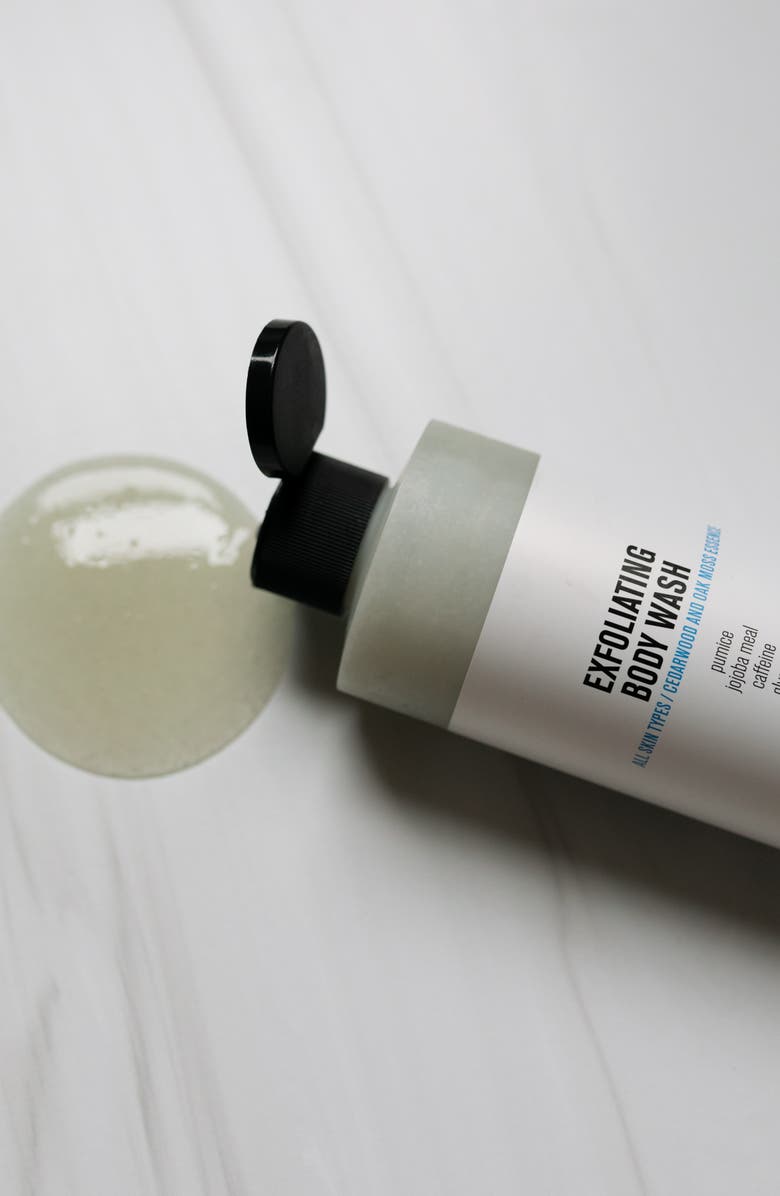 Baxter of California Cedarwood & Oakmoss Essence Exfoliating Body Wash, Alternate, color, 