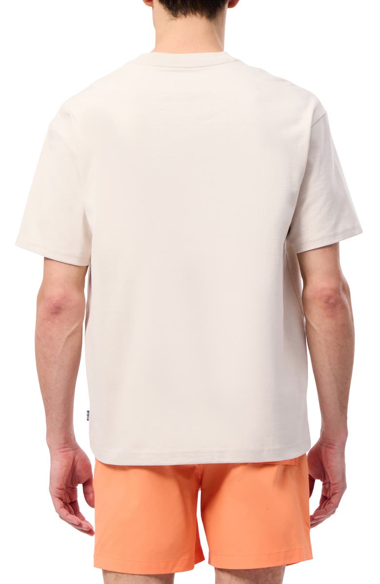 Psycho Bunny Barrett Cotton T-Shirt, Alternate, color, Natural Linen