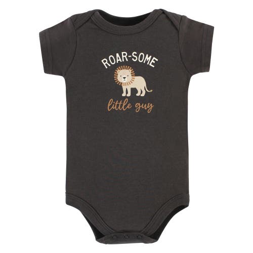 Hudson Baby Soft Cotton Bodysuit Triple Pack