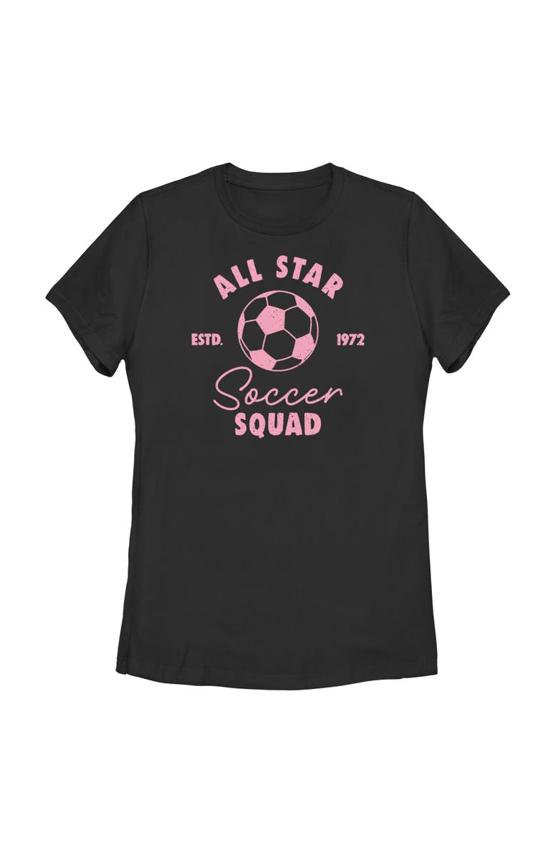 Lost Gods Women's Lost Gods All Star Soccer Squad 1972 Graphic T-Shirt, Main, color, Black