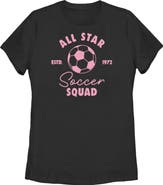 Lost Gods Women's Lost Gods All Star Soccer Squad 1972 Graphic T-Shirt