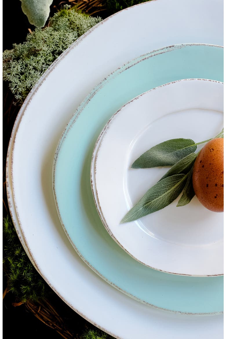 Lastra Stoneware Salad Plate, Alternate, color, AQUA
