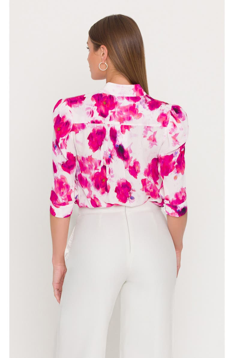 Generation Love Bardot Floral Shirt, Alternate, color, Floral, White