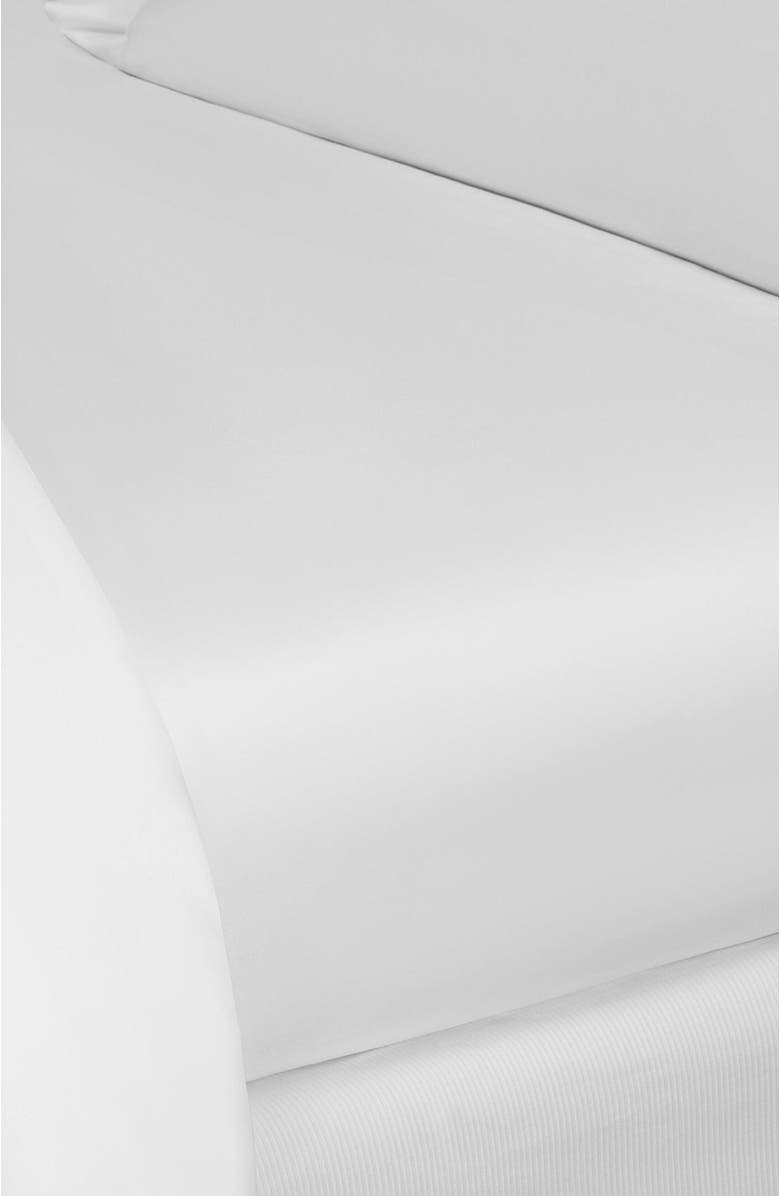 Togas Royal Flat Sheet, Alternate, color, White