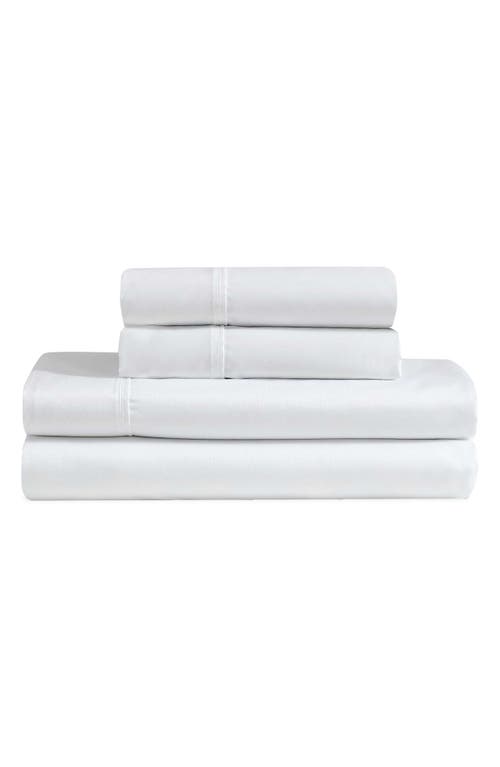 Calvin Klein Rekoop Sateen Sheet Set In White