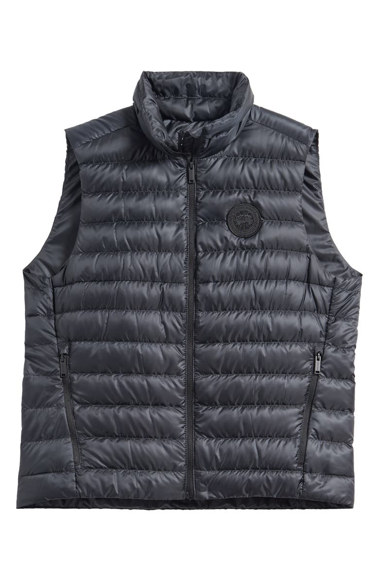 Canada Goose Aethera Quilted Ripstop 750 Fill Power Down Puffer Vest, Alternate, color, Black