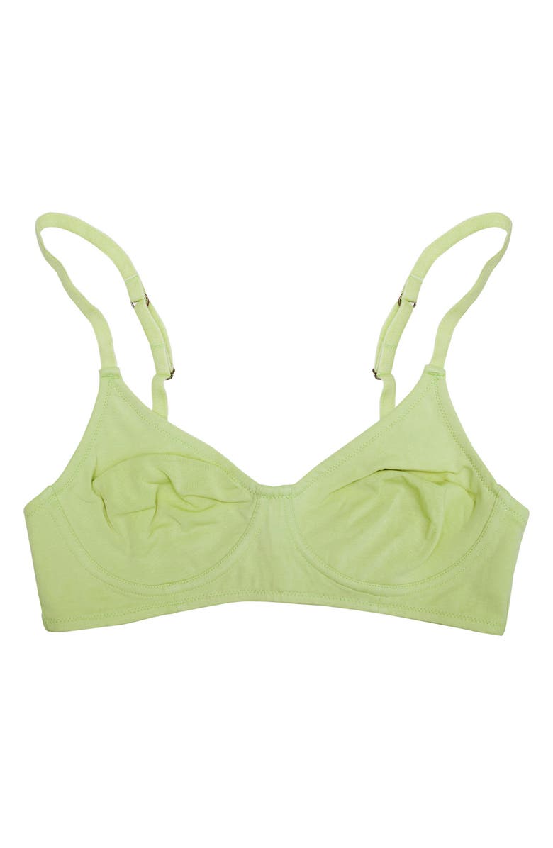 NICO Plant Dyed Organic Cotton Full Cup Wire Free Bra, Main, color,