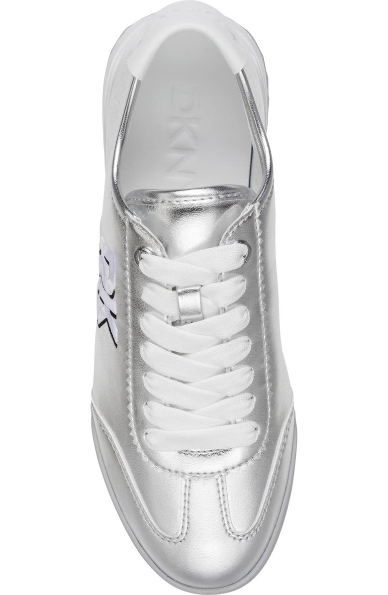 DKNY Eversley Sneaker, Alternate, color, Silver