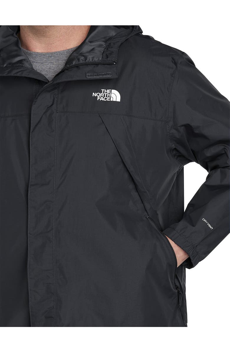 The North Face Big & Tall Antora Jacket, Alternate, color, Black