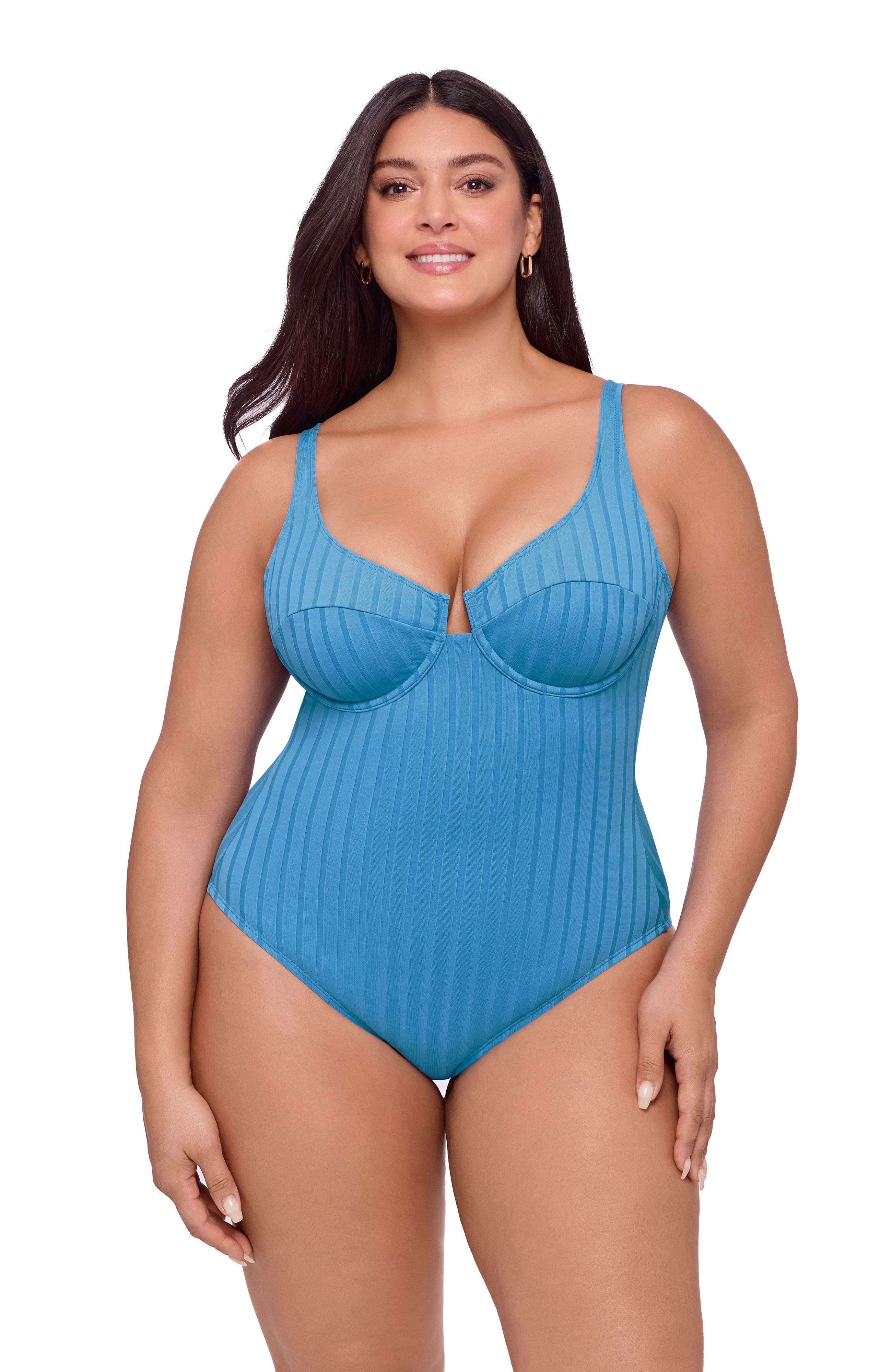 Powder Blue Wide Rib