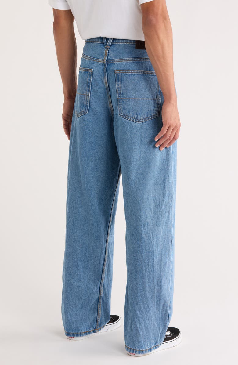 Vans Skate Check-5 Baggy Jeans, Alternate, color, Stonewash Blue